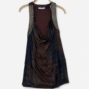 Y2K Sexy Charlotte Russe Going Out Top with Beading